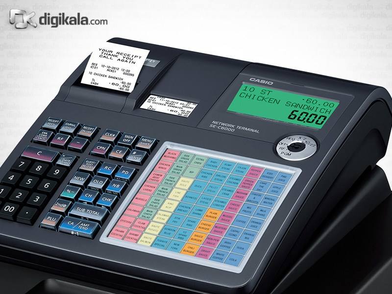 SMCD CAISSE ENREGISTREUSE CASIO SE-C6000